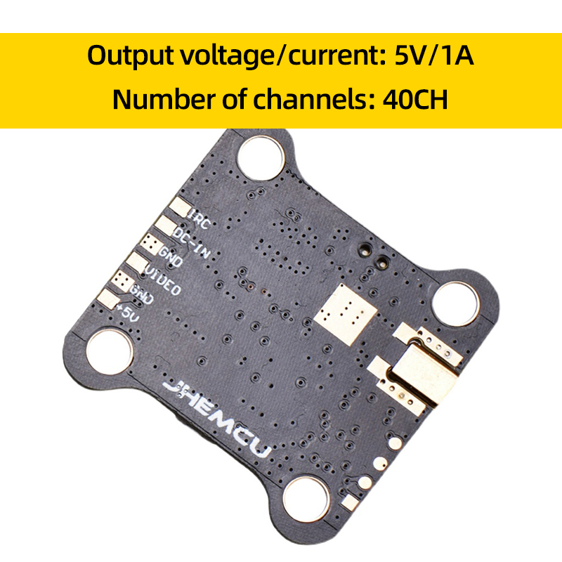 JHEMCU VTX20-600 5.8G 40CH FPV - Drone Racing Vtx ulasan dan harga