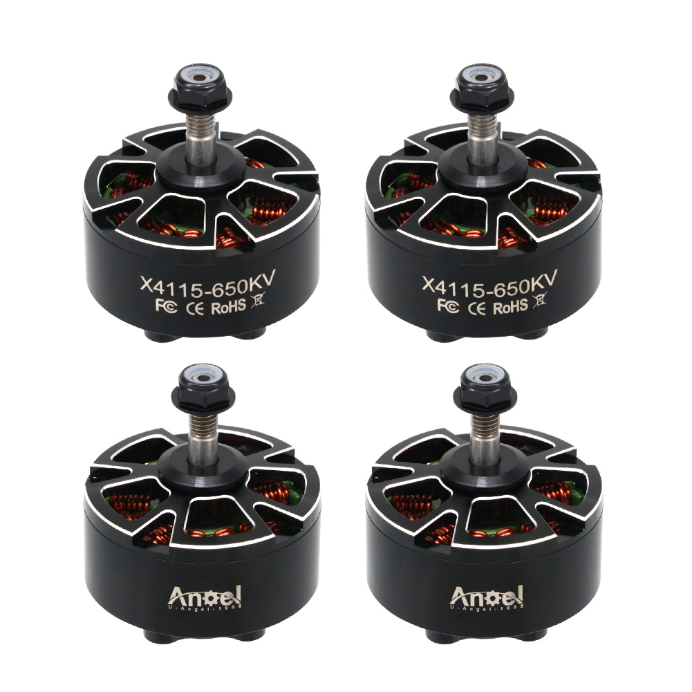 4pcs UAngel 4115 X4115 Brushle - Drone Racing Motor ulasan dan harga