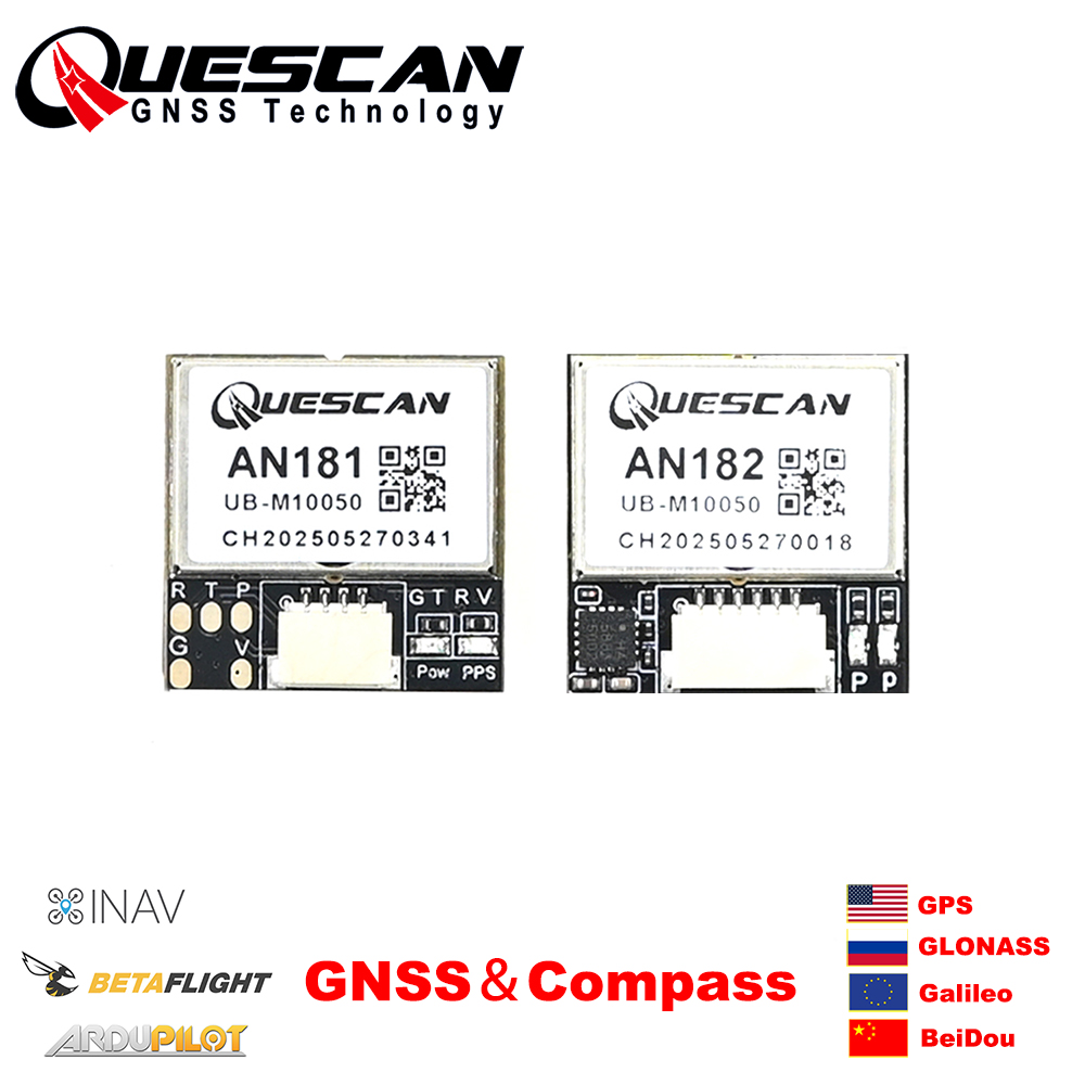 QUESCAN 18mm M10 GPS GNSS Modu - Drone Racing Flight Controller ulasan dan harga