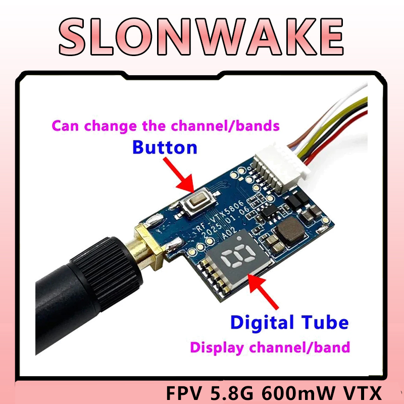 SLONWAKE 5.8G TS5823 PRO Mini  - Drone Racing Camera ulasan dan harga