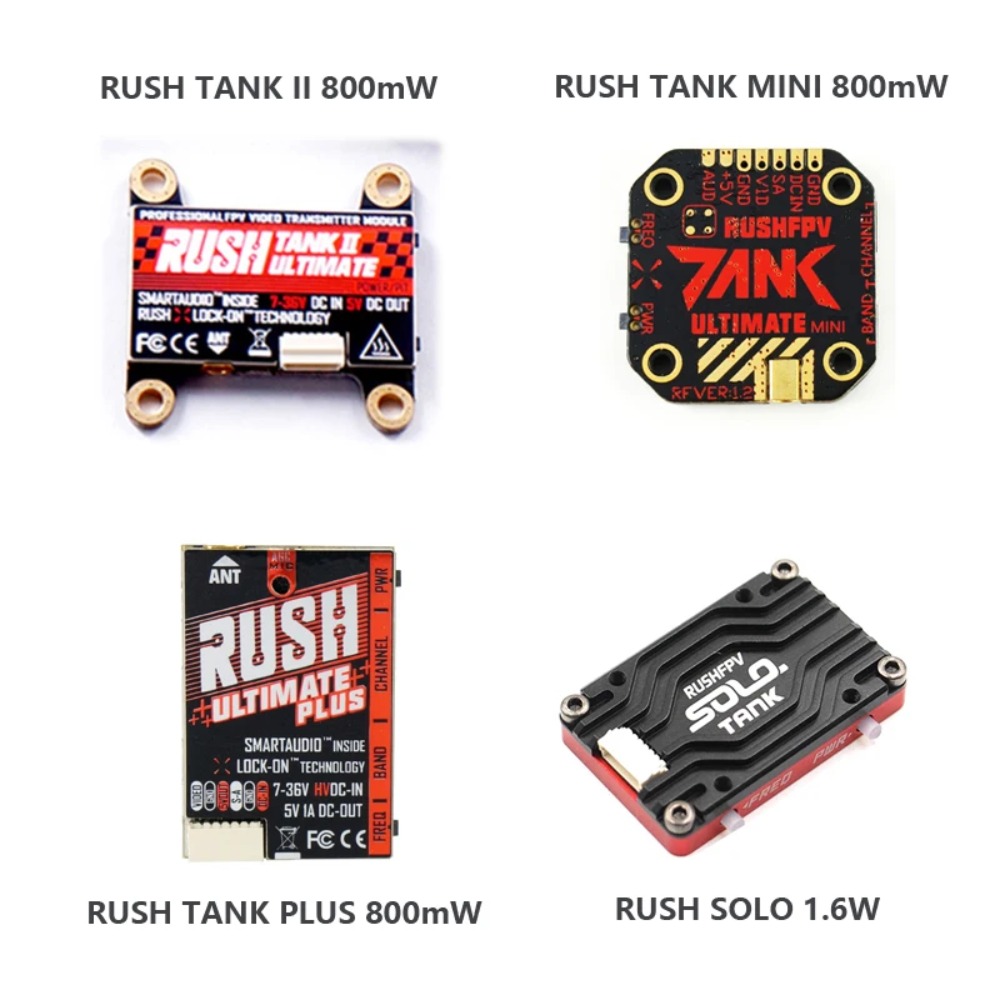 RUSH TANK Ultimate II/Mini/PLU - Drone Racing Receiver ulasan dan harga